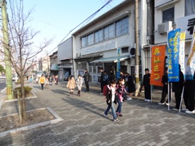 あいさつ運動@